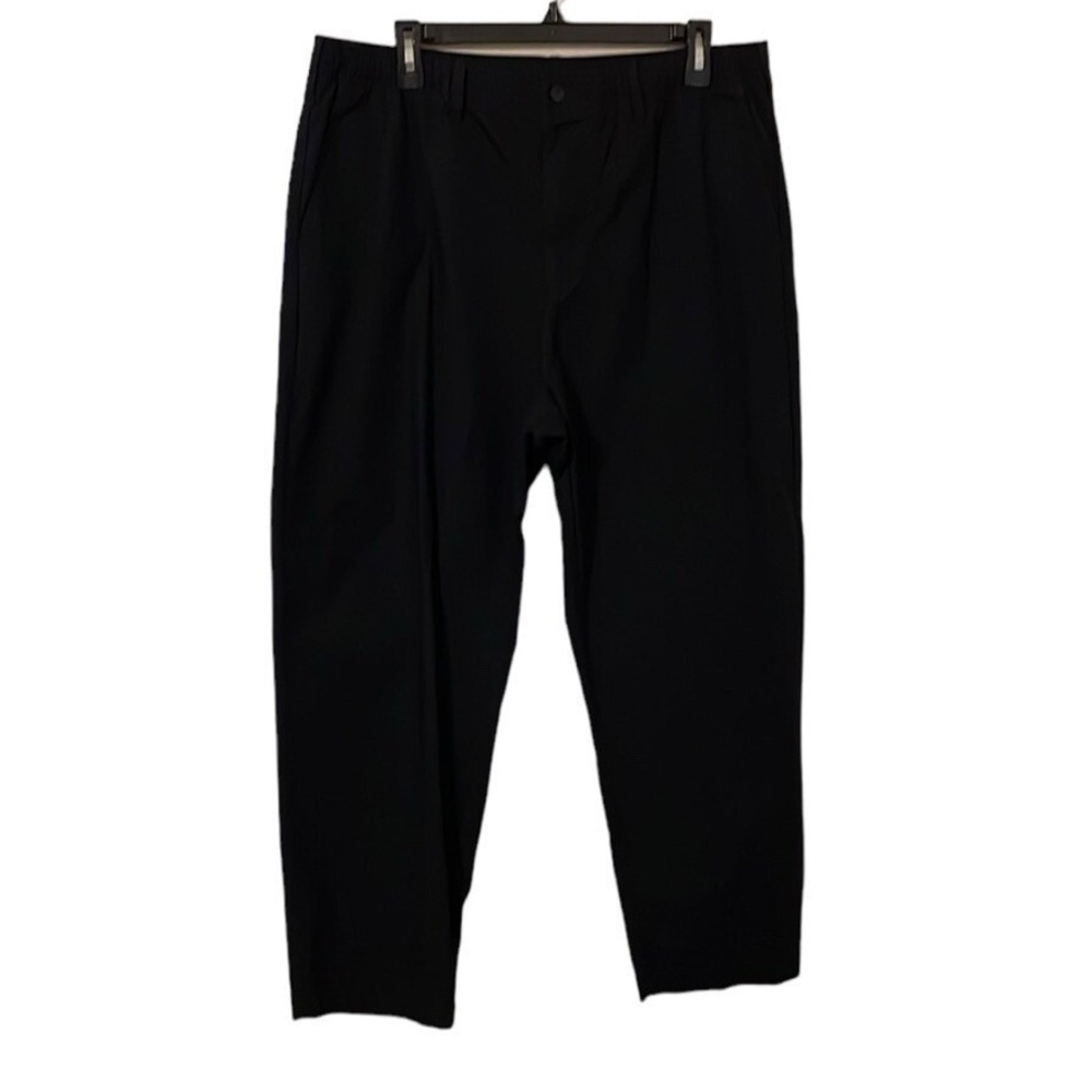 Gap Men's Black‎ Straight Leg Buttoned Drawstring Cargo Pants Size L